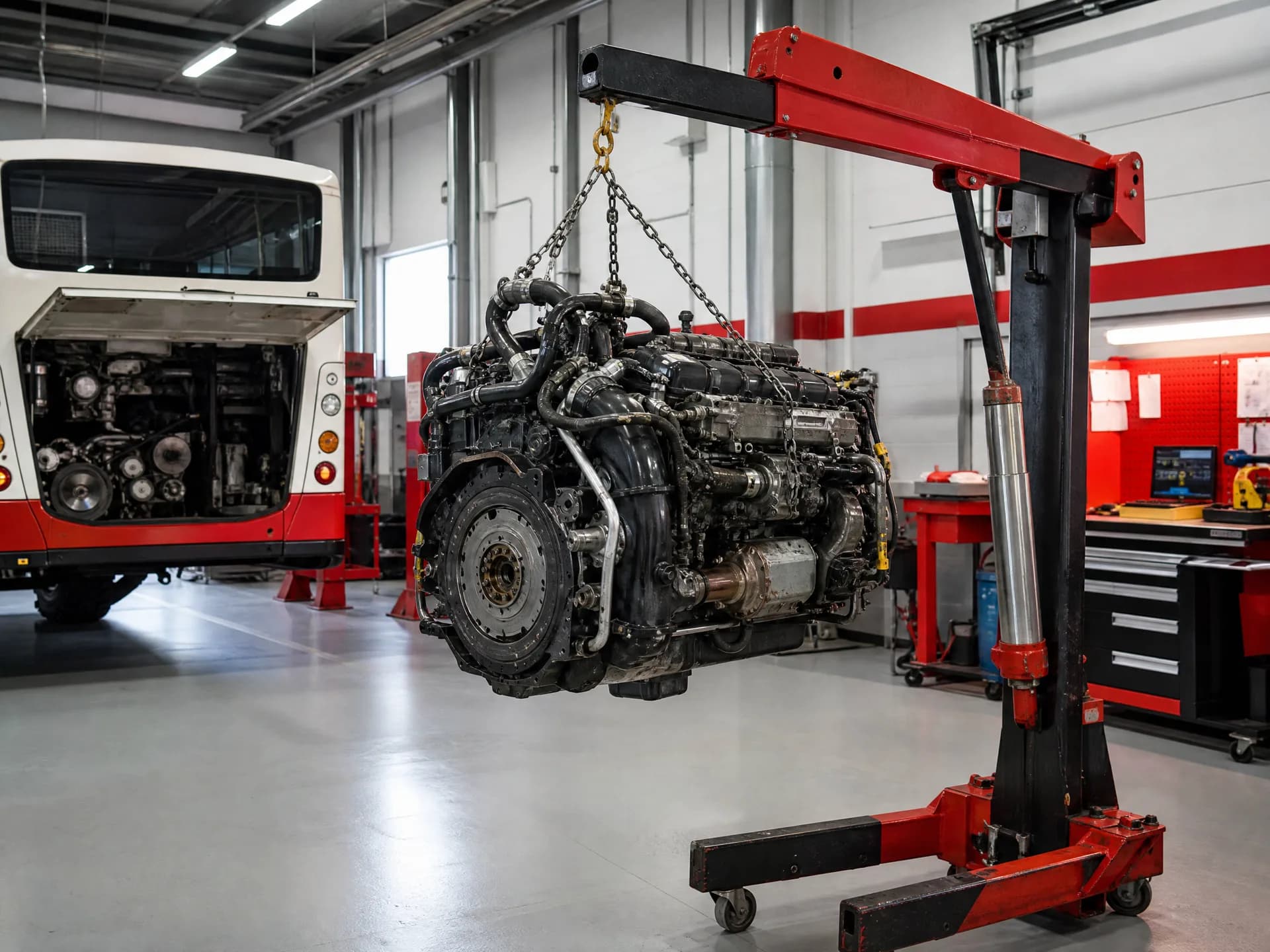 Motor y transmisión
